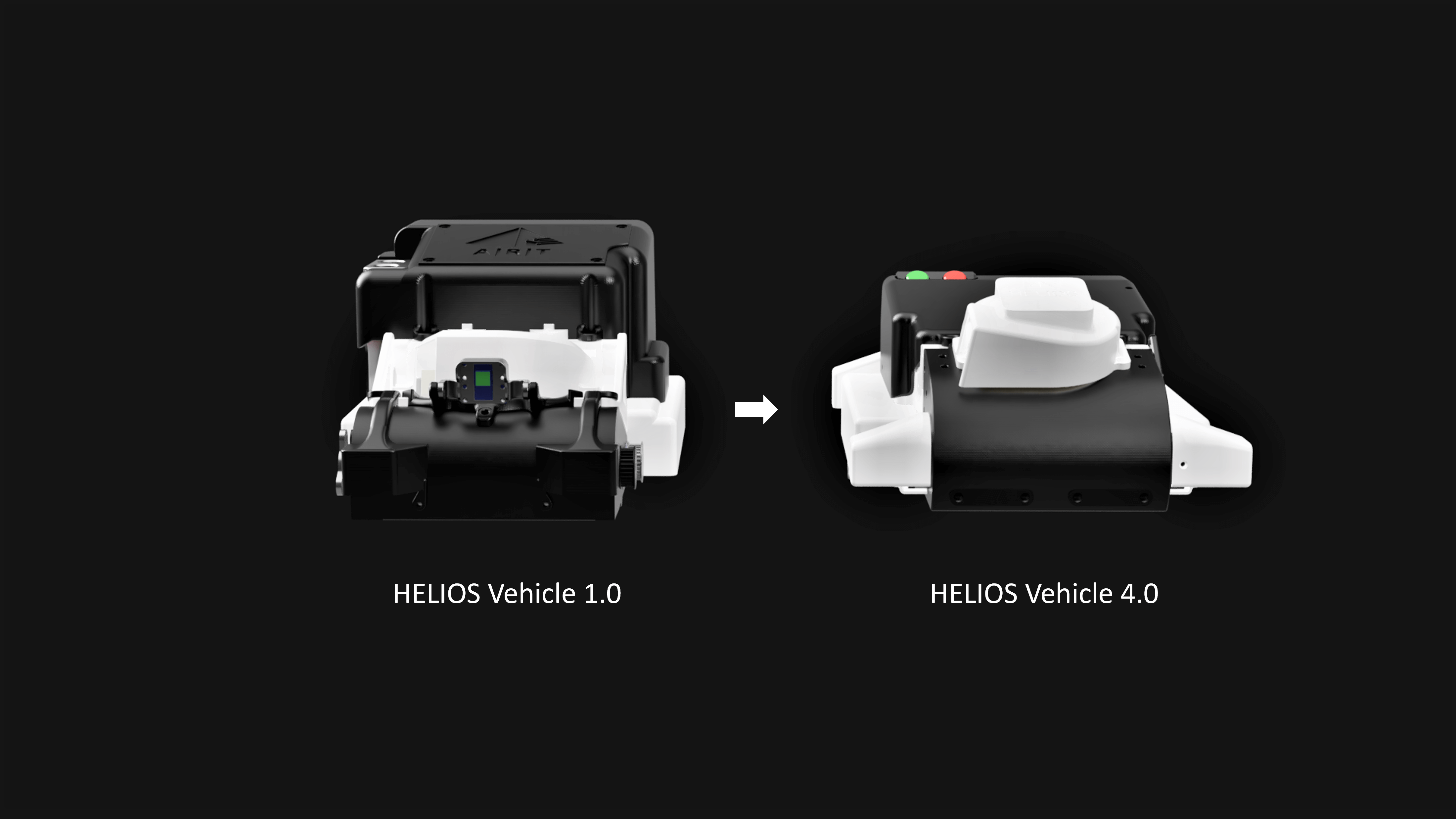 HELIOS Vehicle 4.0 with custom PCB